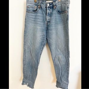 Levi’s 501 Wedgie Medium Wash Jeans Denim Size 30